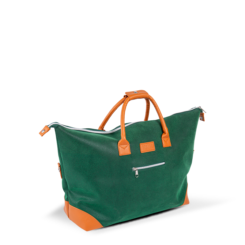 Unisex Green Полностроенная сумка для путешествий премиум-класса